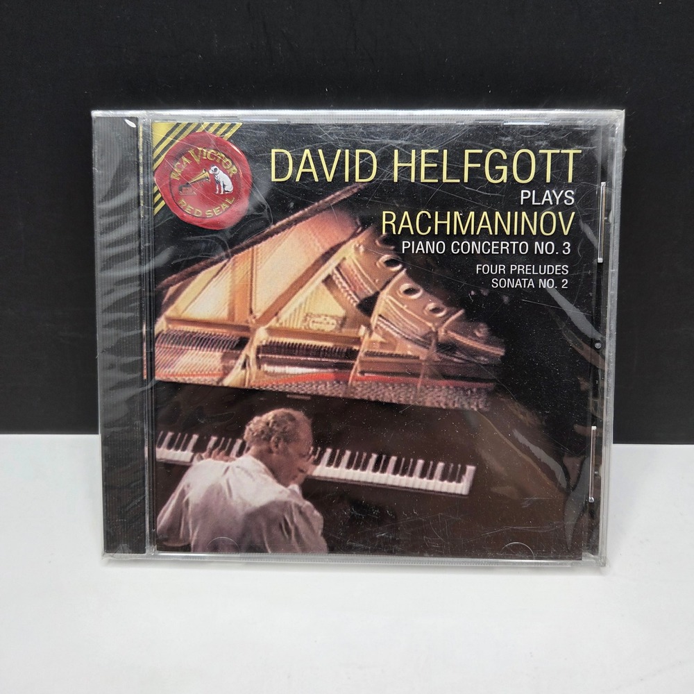 David Helfgott Plays Rachmaninov Piano Concerto No 3 CD RCA Red Seal NEW Sealed